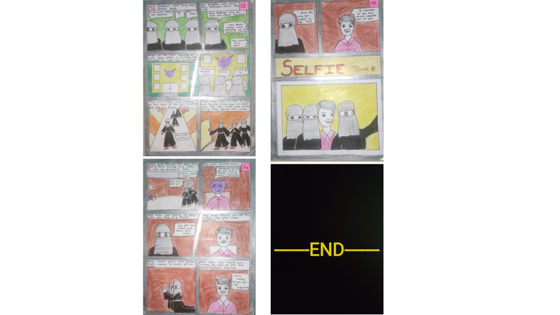 National Reading Week -Grade 8 'Comic Strip'