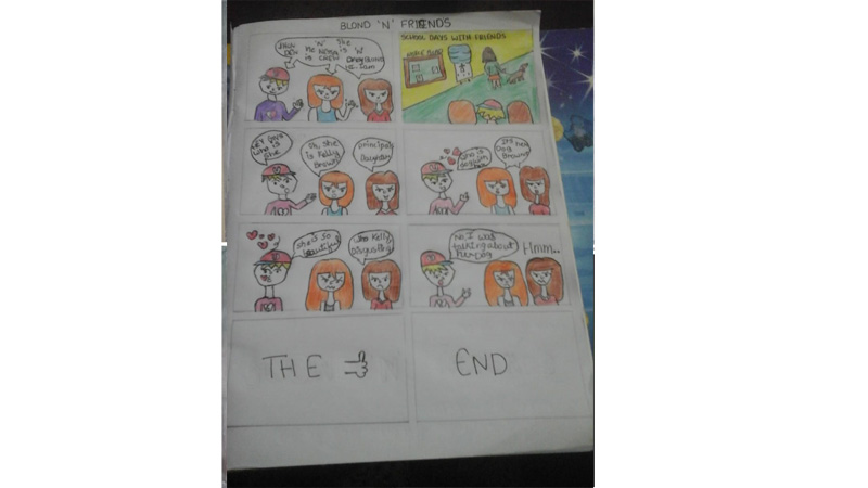 National Reading Week -Grade 8 'Comic Strip'