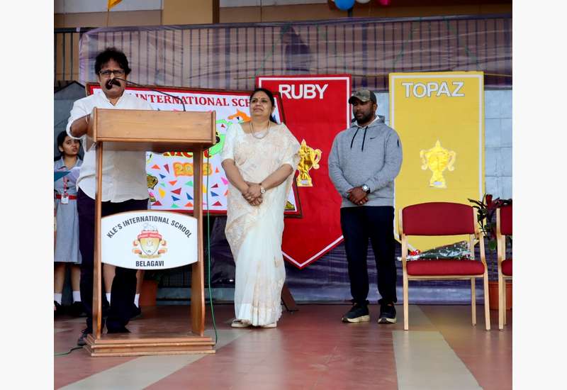 KLES’ International School, Belagavi celebrated its Annual Sports Day 2025–26