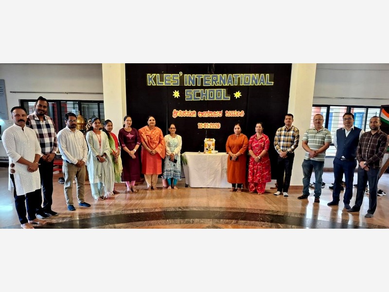 Lingaraj Jayanthi Celebrations at KLESIS!  