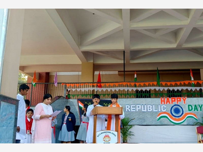 77th Republic Day at KLES’ International School, Belagavi   