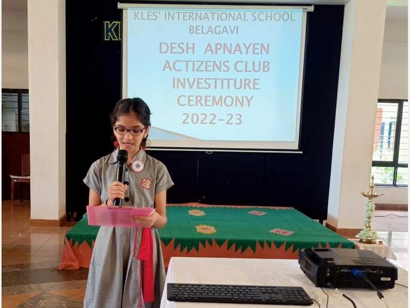 Desh Apnayen Actizens Club Investiture Ceremony 2022-23