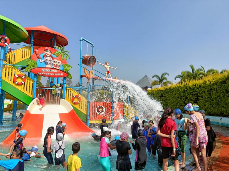 Water parks: where laughter flows, memories splash,and every moment makes a ripple of joy!