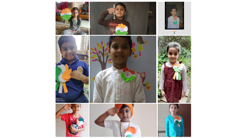Class II-C Tricolor Badge making Competition
