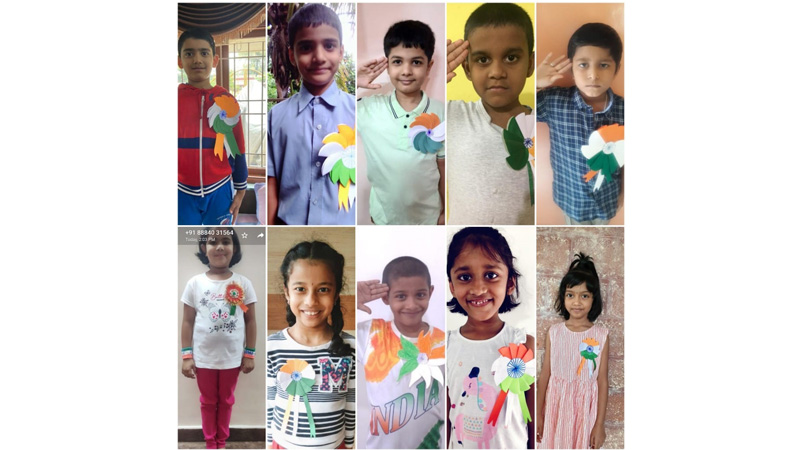 Class II-D Tricolor Badge making Competition