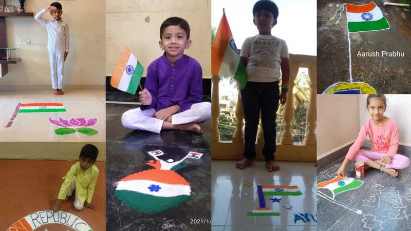 Online Rangoli Activity