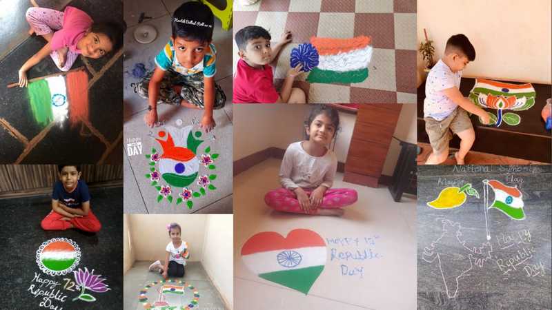 Online Rangoli Activity