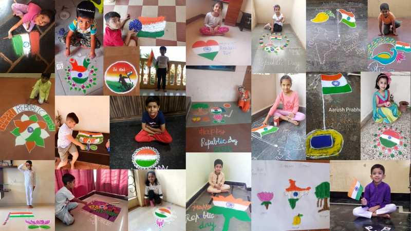 Online Rangoli Activity