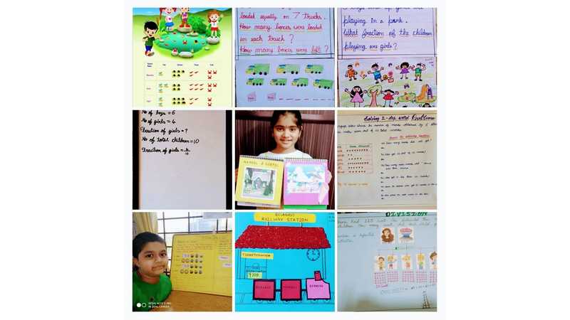 Grade 3 'Mathlon' - 'Pictorial representation of  word problems/story sums '