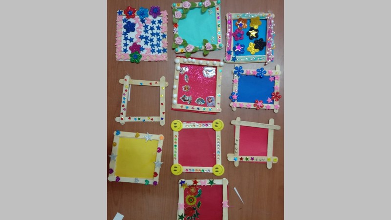 Photoframe making Activity