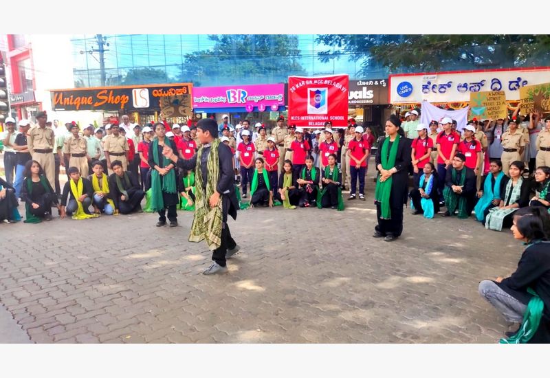 KLES' International School - Dynamic Environmental Awareness Rally