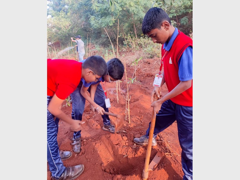 KLES' International School Green Legacy!!! 