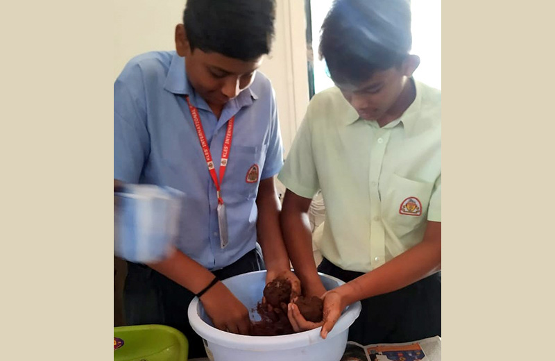 Making Seed Balls