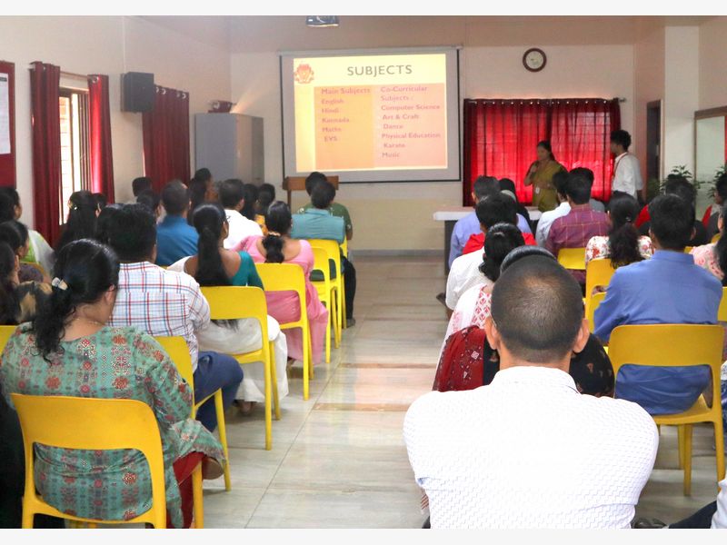 Orientation Program for parents of Grade1