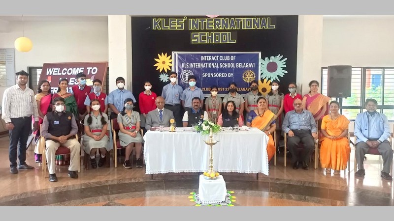 Installation ceremony of Interact Club