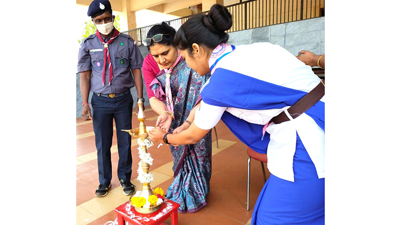 Scouts and Guides Inaugural Programme