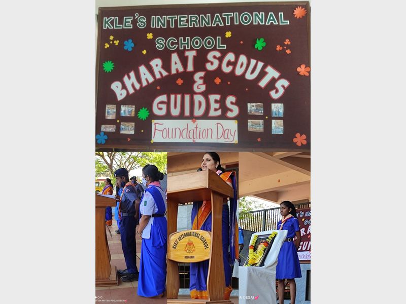 Scouts and Guides-Celebration of Foundation day