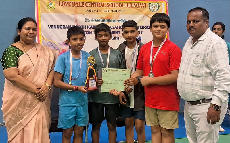 Venugram North Karnataka Sahodaya Inter-School Badminton Tournament